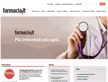 Tablet Screenshot of farmacia.it